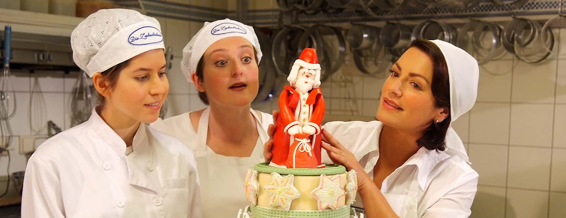 Santa Claus in the house