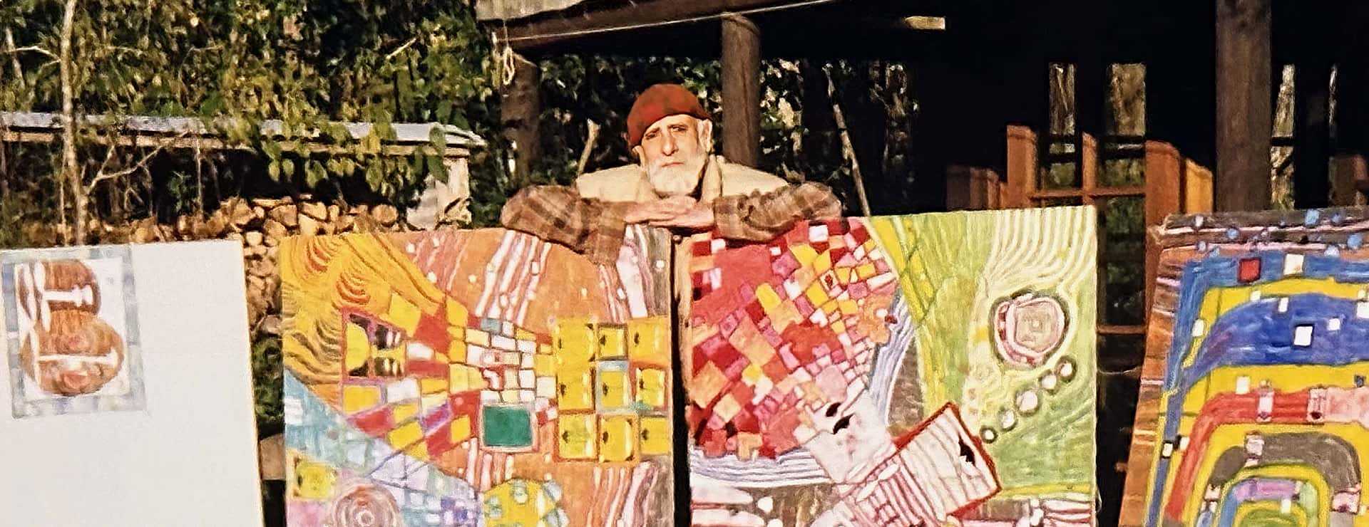 Dunkelbunt im Urwald - Auf Hundertwassers Spuren in Neuseeland