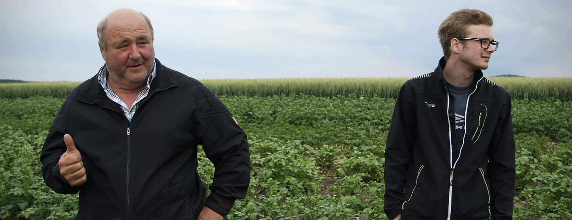 Three Farmers And A Son